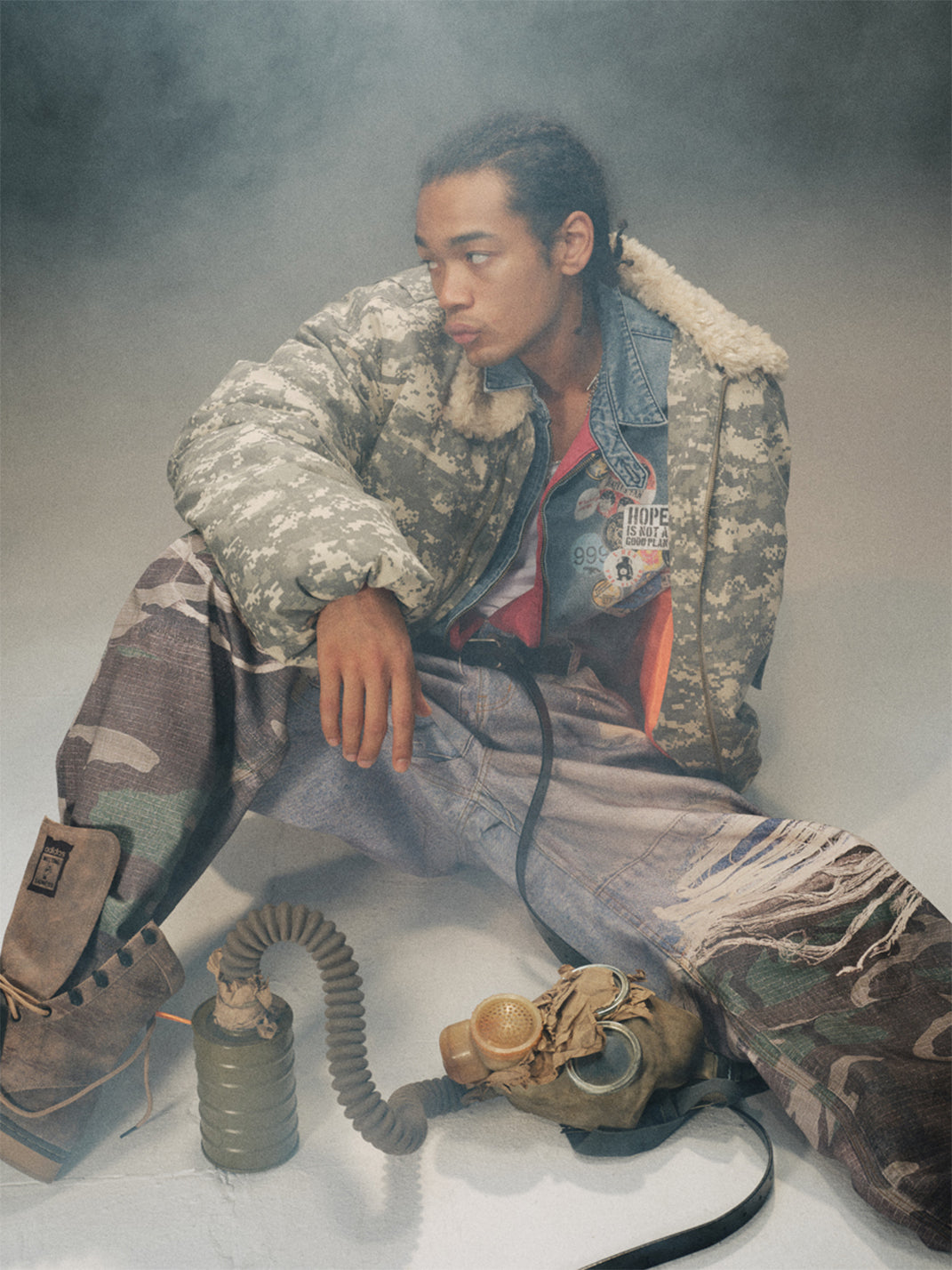 TREclub | Fur Collar Camo Parka - PSYLOS 1, TREclub | Fur Collar Camo Parka, Jackets, TREclub•JAPAN, PSYLOS 1